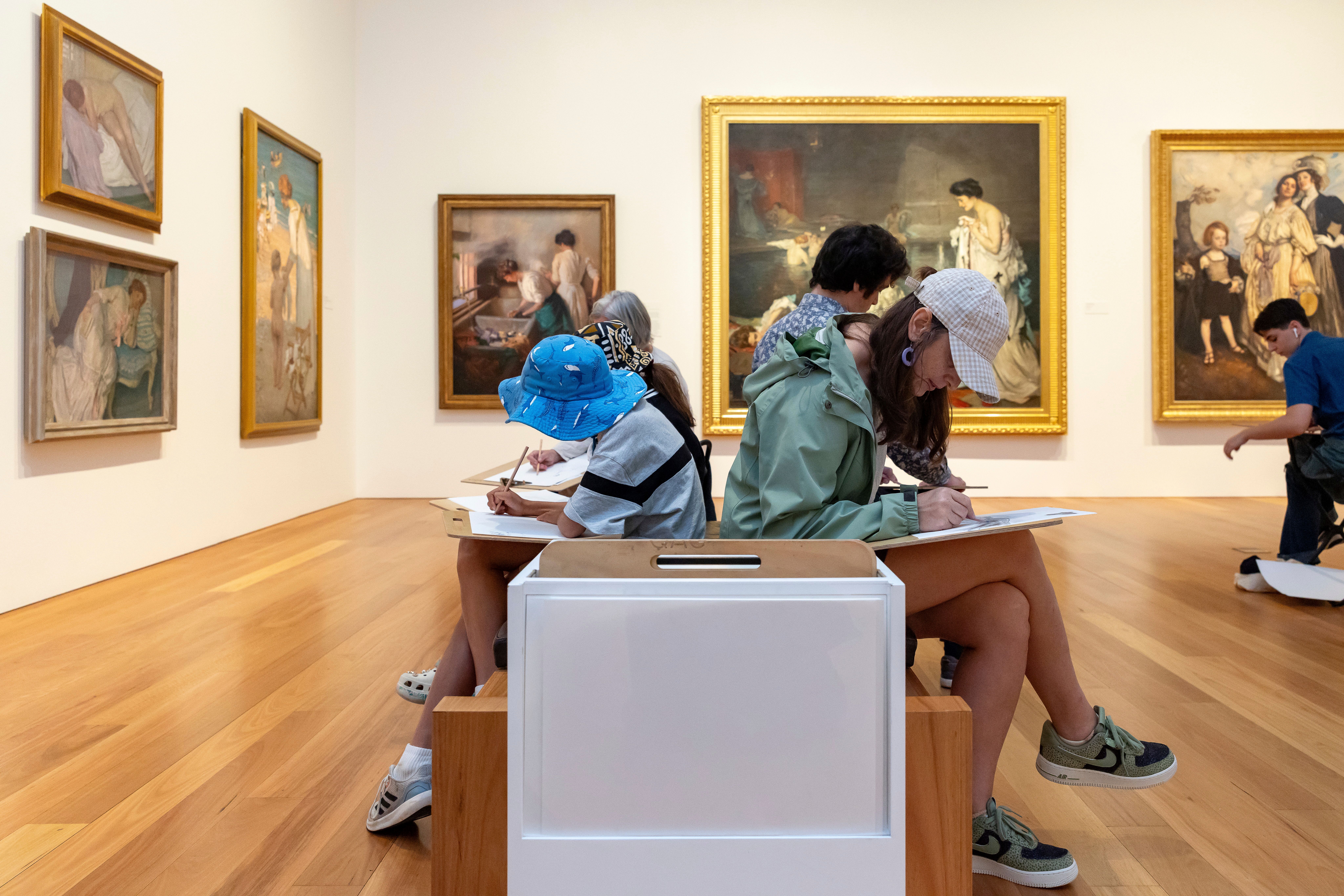 QAGOMA Drawing Festival / May 2025 / Queensland Art Gallery / Photograph: K Bennett, courtesy QAGOMA