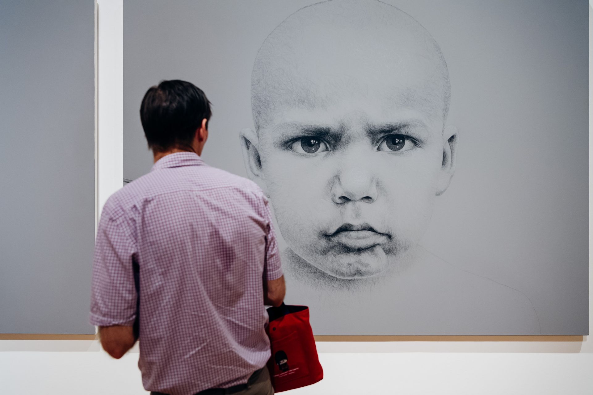 Vernon Ah Kee / Kuku Yalanji/Waanyi/Yidinyji/Guugu Yimithirr peoples / neither pride nor courage (installation view) 2006 / The James C.Sourris AM Collection. Gift of James C. Sourris through the QAGOMA Foundation 2007 / Donated through the Australian Government’s Cultural Gifts Program.