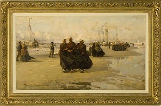 MACALLUM, Hamilton Scotland/England b.1841 d.1896 Sunday afternoon parade 1896 Oil on canvas 79.4 x 137.7cm Acc. 1:0033 Purchased 1899