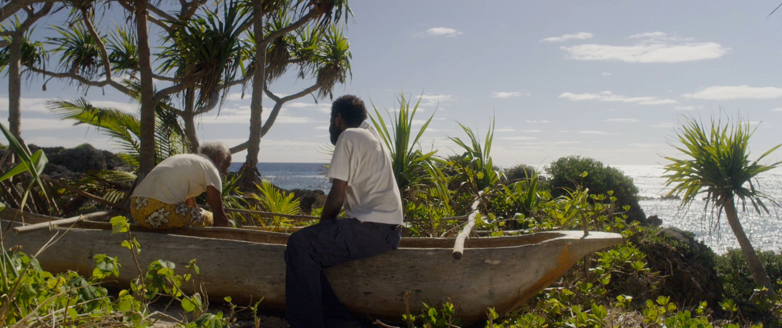 Production still from The Tree and the Canoe 2025 / Director: Sébastien Marques