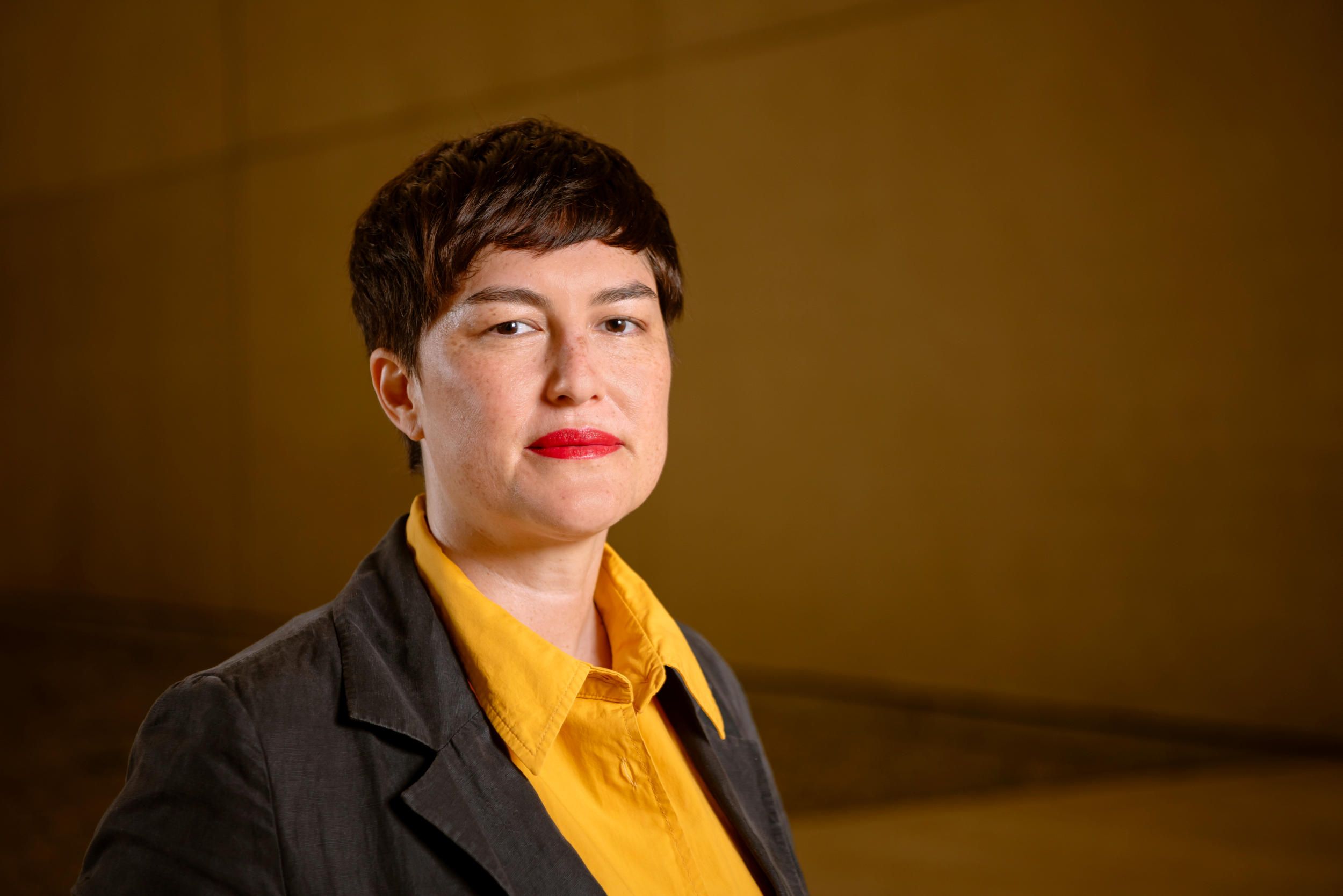 Portrait of Ellie Buttrose, Curator, Contemporary Australian Art, QAGOMA, 2023 / Photograph: J Ruckli, QAGOMA