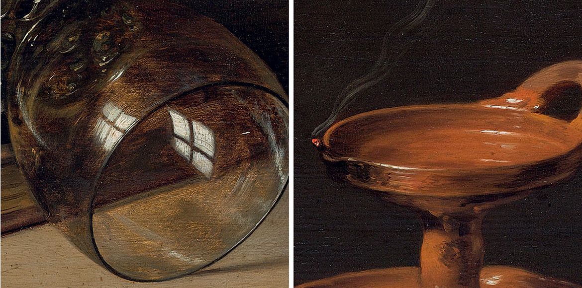 Pieter Claesz, The Netherlands 1596/97–1660 / Still Life with a Skull and a Writing Quill 1628 / Oil on wood / 24.1 x 35.9cm / Rogers Fund, 1949 / 49.107 / Collection: The Metropolitan Museum of Art, New York