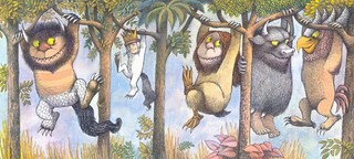 Maurice Sendak, United States 1928–2012 / Original prints from (from the portfolio ‘Pictures by Maurice Sendak’, reproducing images from the book Where the Wild Things Are, published by Harper and Row, New York, 1963) 1971 / Offset lithographs / pp.65–7 / Collection: State Library of Queensland, Brisbane / © 1963 by Maurice Sendak, copyright renewed 1991 by Maurice Sendak / Used by permission of HarperCollins Publishers