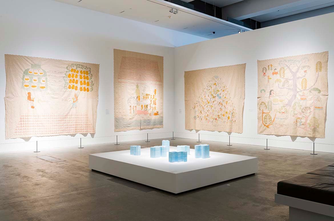 Works by JUMAADI installed during ‘The 10th Asia Pacific Triennial of Contemporary Art
(APT10)