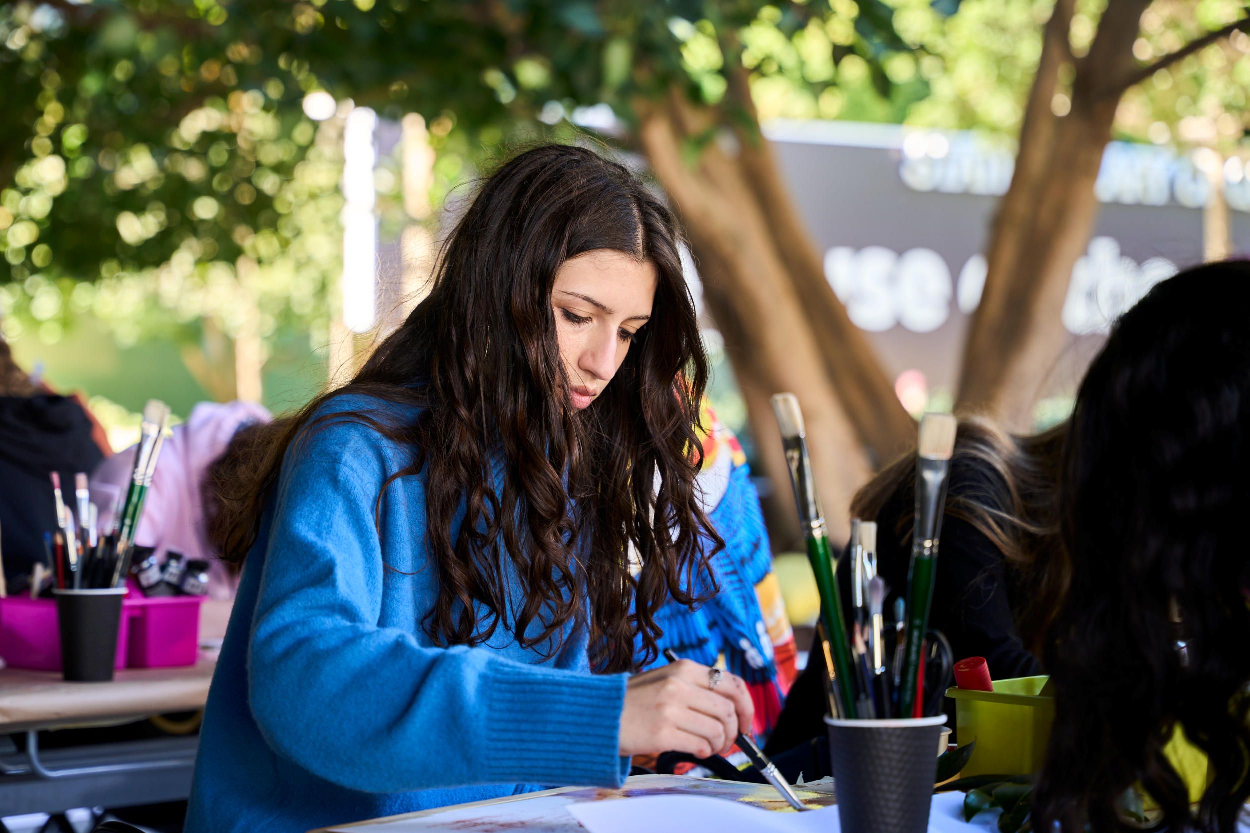 Teens Mapping Workshop / July 2024 / Gallery of Modern Art, Brisbane / Photography: C Sanders, QAGOMA