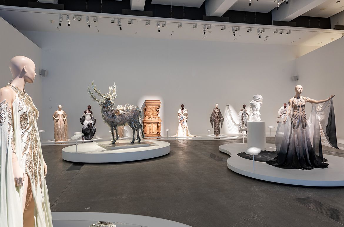 Installation view ‘Iris van Herpen: Sculpting the Senses’, GOMA 2024 / Photograph: N Umek © QAGOMA