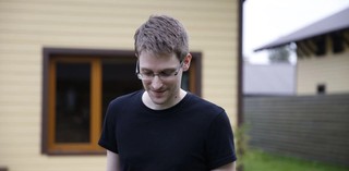 Production still from Citizenfour 2014 / Director: Laura Poitras