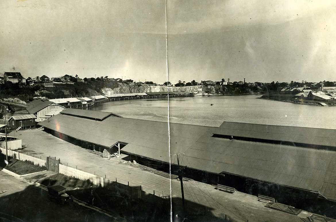 Story Bridge Site Between Kangaroo Point and Fortitude Valley 1934 / Resource Identifier BCC-D-20150011 / Courtesy: Brisbane Images, Brisbane City Council