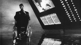 Production still from Dr. Strangelove or: How I Learned to Stop Worrying and Love the Bomb 1964 / Director: Stanley Kubrick / Image courtesy: Park Circus