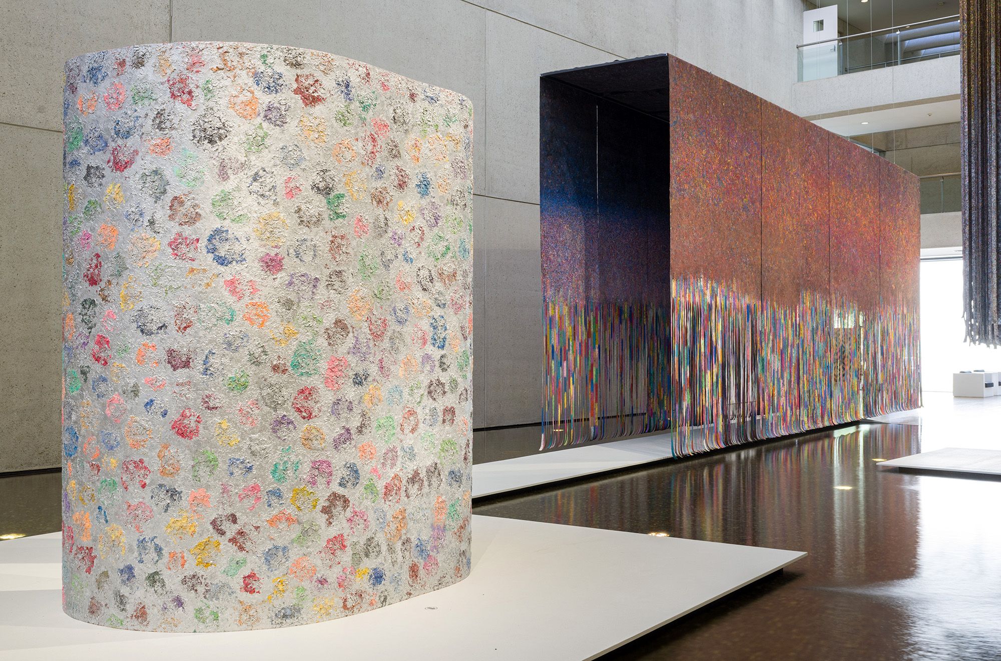 Mit Jai Inn, Thailand b.1960 / Untitled (Scroll#APT) 2024 / Oil on canvas / 300 x 600cm / Purchased 2024 with funds from Tim Fairfax AC through the QAGOMA Foundation / Collection: Queensland Art Gallery | Gallery of Modern Art / © Mit Jai Inn