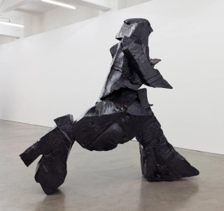 Justene Williams, Australia b.1970 / Moonwalking Mumma 2024 / Closed cell foam, aluminium rod, fibreglass and spray putty / 220 x 80 x 250cm / © Justene Williams / Courtesy: The artist and Anna Schwartz Gallery, Melbourne