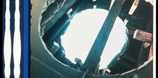 Production still from Office Baroque 1977 / Director: Gordon Matta-Clark / Image courtesy: Queensland Art Gallery | Gallery of Modern Art, purchased 2012 with funds from Tim Fairfax, AM, through the Queensland Art Gallery Foundation
