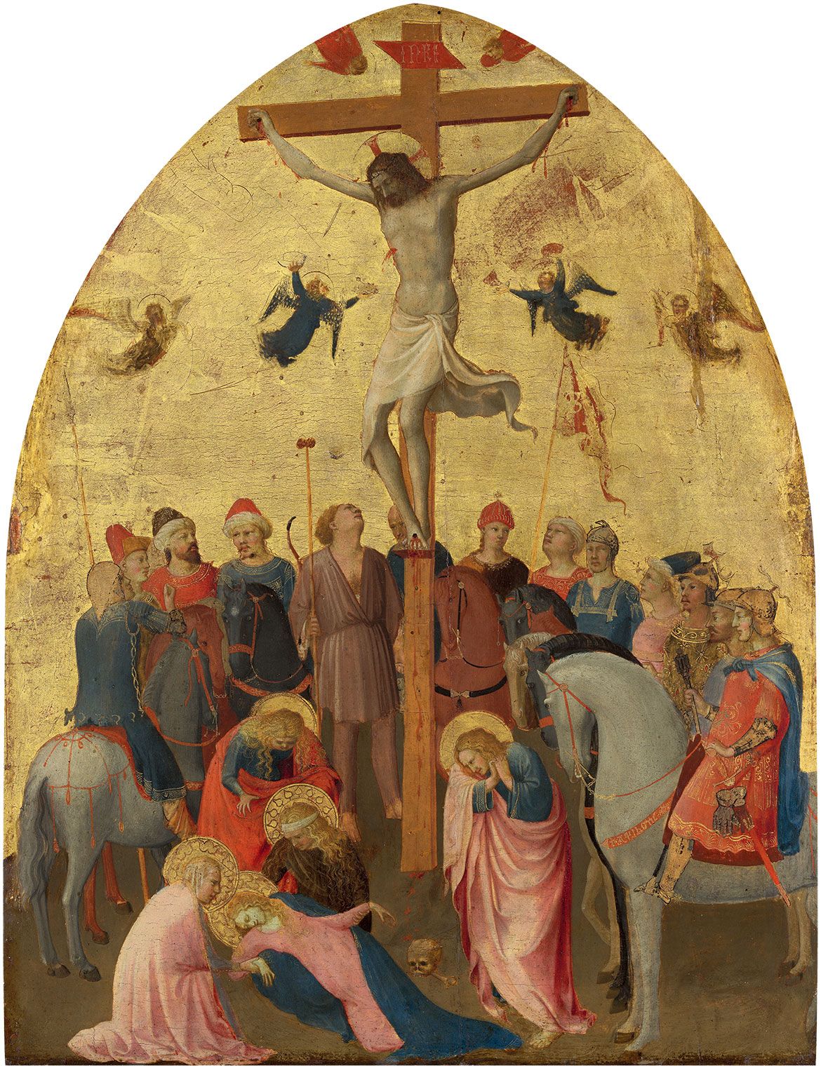 Fra Angelico (Guido di Pietro), Italy c.1395–1455 / The Crucifixion c.1420–23 / Tempera on wood, gold ground / 63.8 x 48.3cm / Maitland F Griggs Collection, Bequest of Maitland F Griggs, 1943 / 43.98.5 / Collection: The Metropolitan Museum of Art, New York