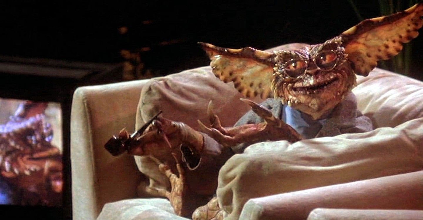 Production still from Gremlins 2: The New Batch 1990 / Director: Joe Dante / Image courtesy: Roadshow Films