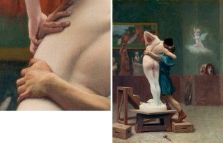 Jean-Léon Gérôme, France 1824–1904 / Pygmalion and Galatea c.1890 / Oil on canvas / 88.9 x 68.6cm / Gift of Louis C Raegner, 1927 / 27.200 / Collection: The Metropolitan Museum of Art, New York