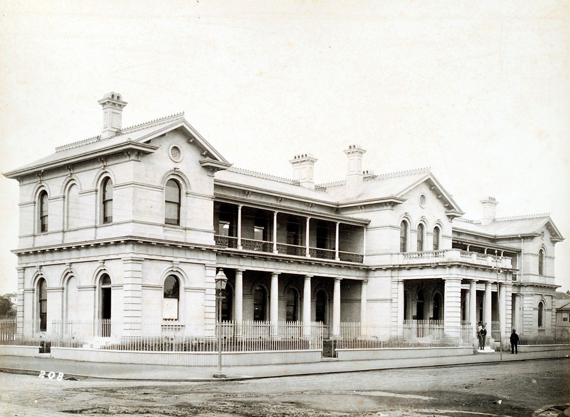 Harbours and Marine Building, corner of Edward and Margaret Streets, c.1879 / 99183859234002061 / Courtesy: John Oxley Library, State Library of Queensland, Brisbane
