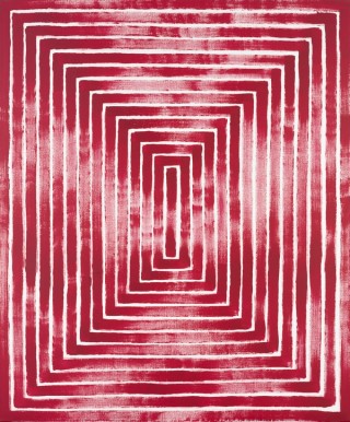 Gordon Bennett, Australia 1955-2014 / Number nine 2005 / Synthetic polymer paint on linen / 183 x 152cm / The James C. Sourris AM Collection. Gift of James C. Sourris AM through the Queensland Art Gallery | Gallery of Modern Art Foundation 2018. Donated through the Australian Government's Cultural Gifts Program / Collection: Queensland Art Gallery | Gallery of Modern Art / © Estate of Gordon Bennett.