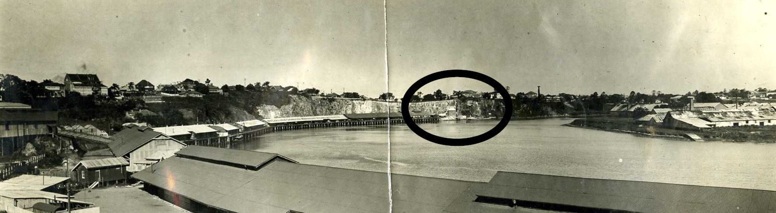 Story Bridge Site Between Kangaroo Point and Fortitude Valley 1934 / BCC-D-20150011 / Courtesy: Brisbane Images, Brisbane City Council