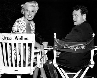 Publicity stills of Rita Hayworth and Orson Welles