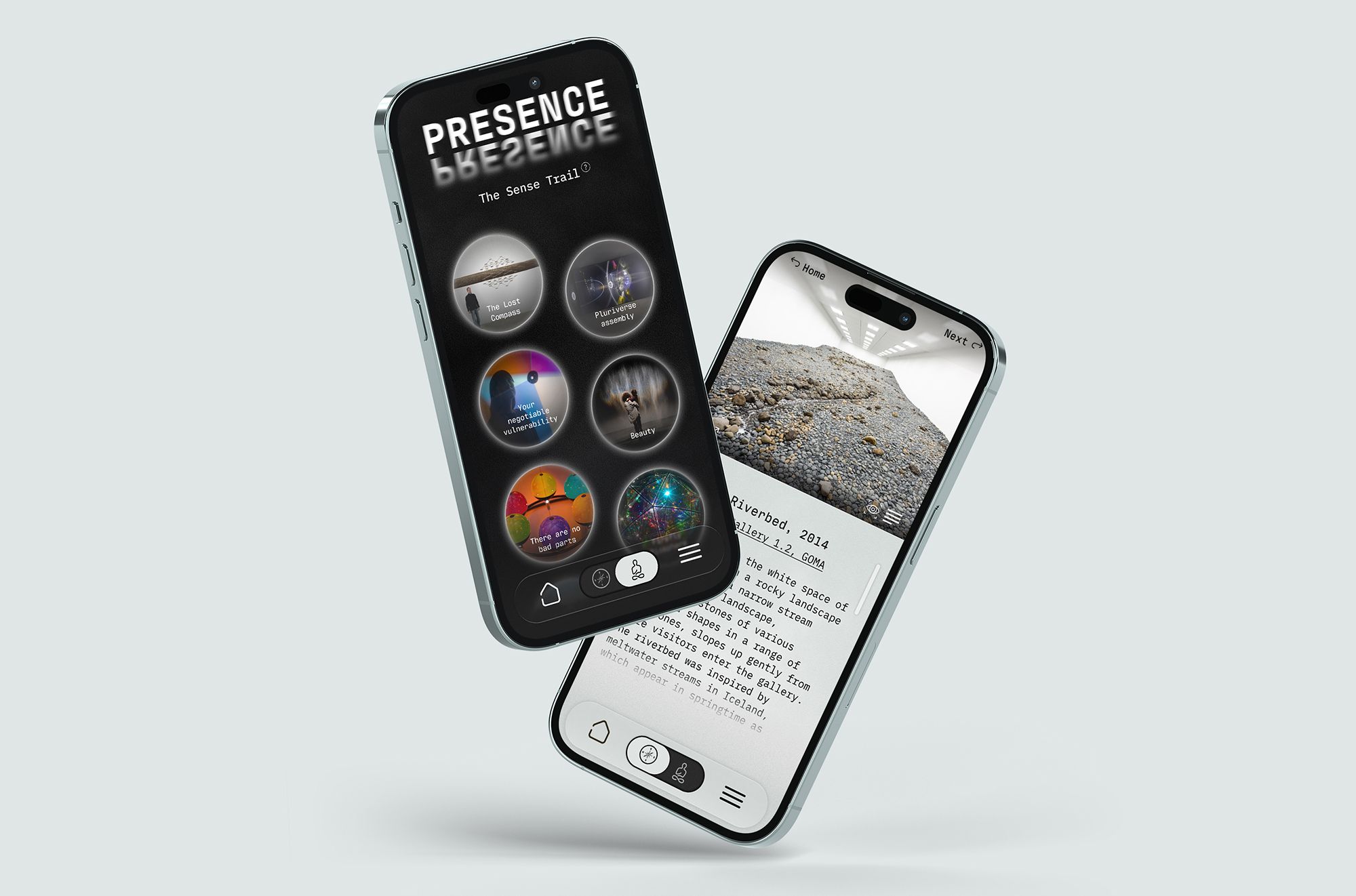 'Olafur Eliasson: Presence' interactive mobile companion