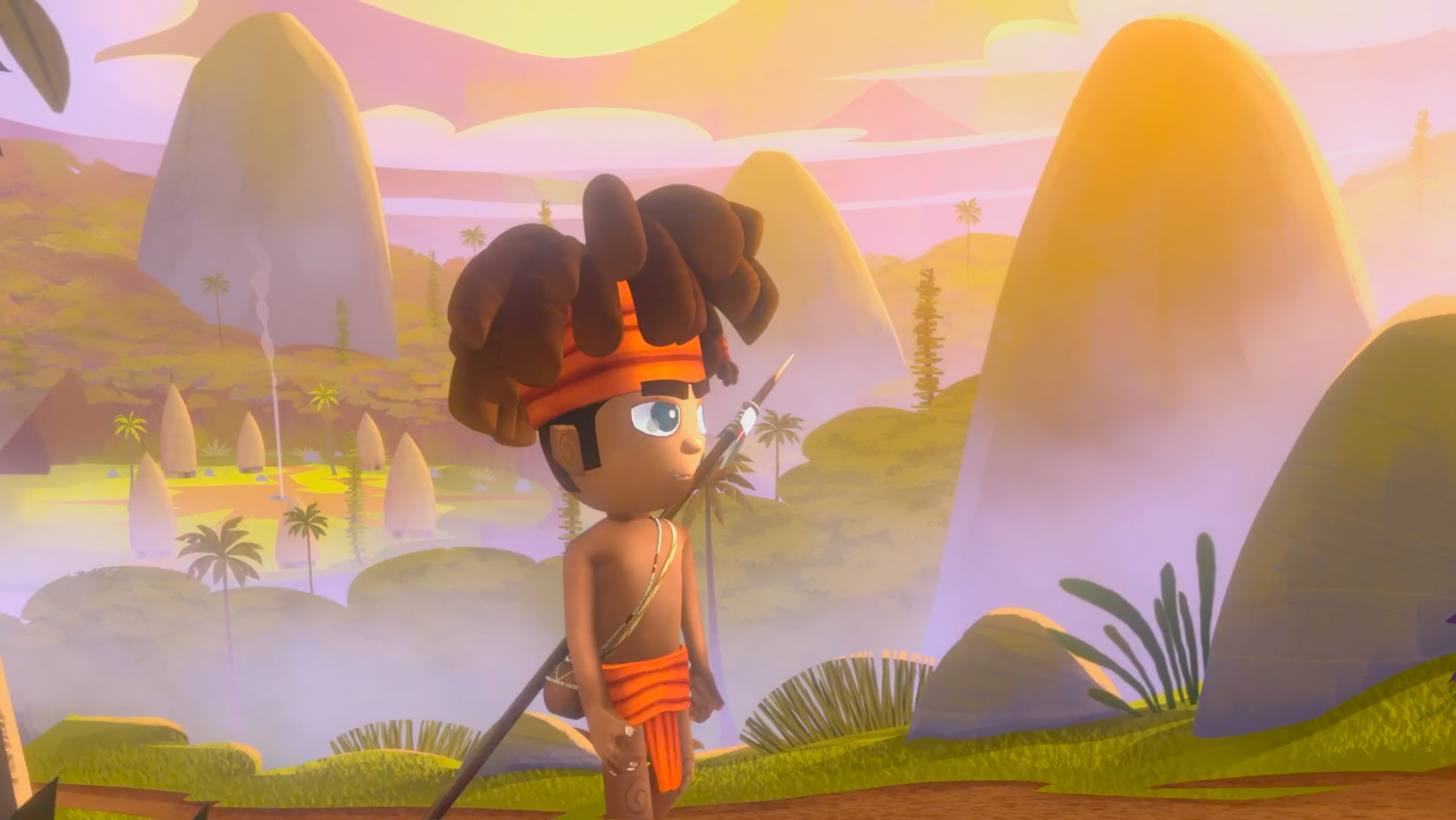 Production still from Waika, the Child God 2025 / Director: Julien Delvalle
