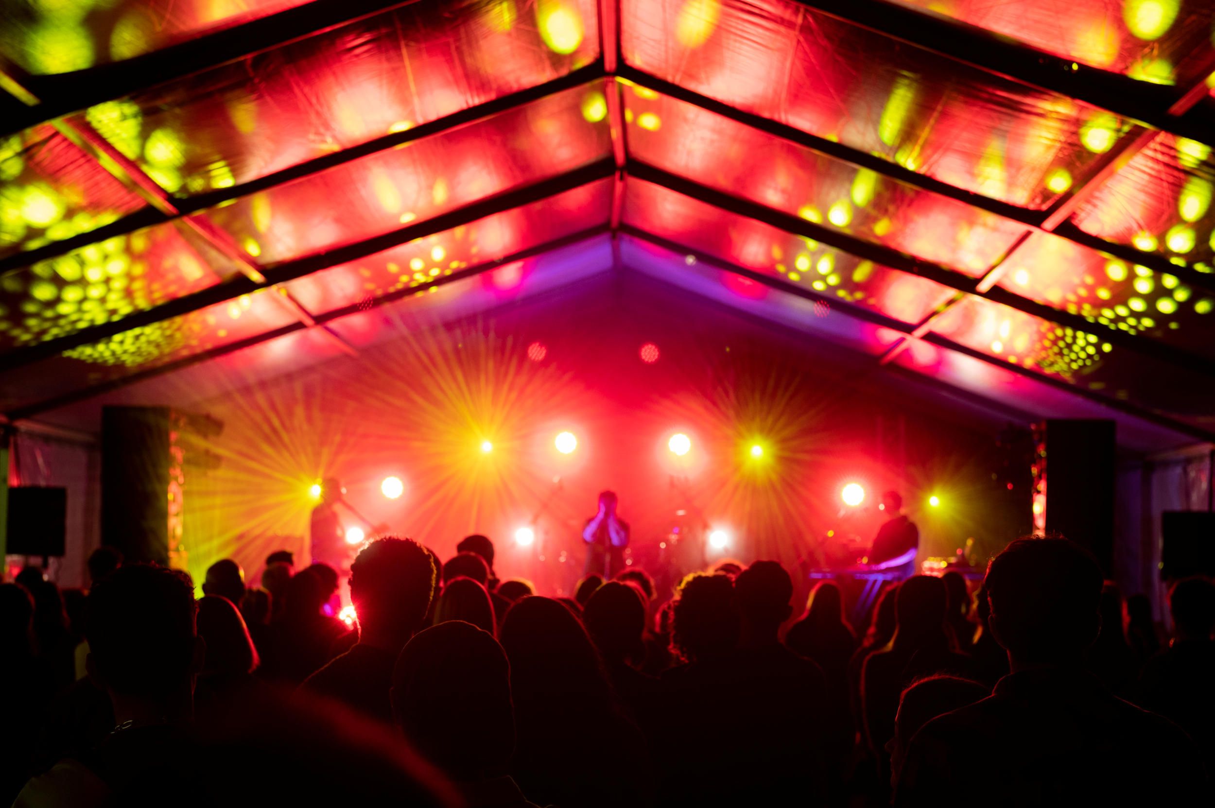 flowerkid performs on the Maiwar Green Stage at Chiharu Shiota Up Late / Gallery of Modern Art, Brisbane / August 2022 / Photography: M Pricop, QAGOMA