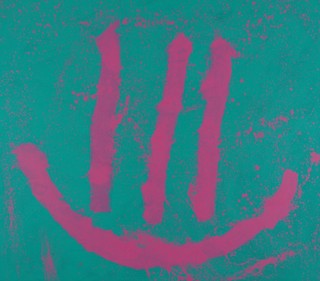 Kumantje Jagamara, Warlpiri/Luritja people, Australia c.1946‑2020 / Lightning 1998 / Synthetic polymer paint on linen canvas / 201 x 176.5cm / Purchased 1998. Queensland Art Gallery Foundation Grant / Collection: Queensland Art Gallery | Gallery of Modern Art / © Estate of Kumantje Jagamara/Licensed by Aboriginal Artists Agency