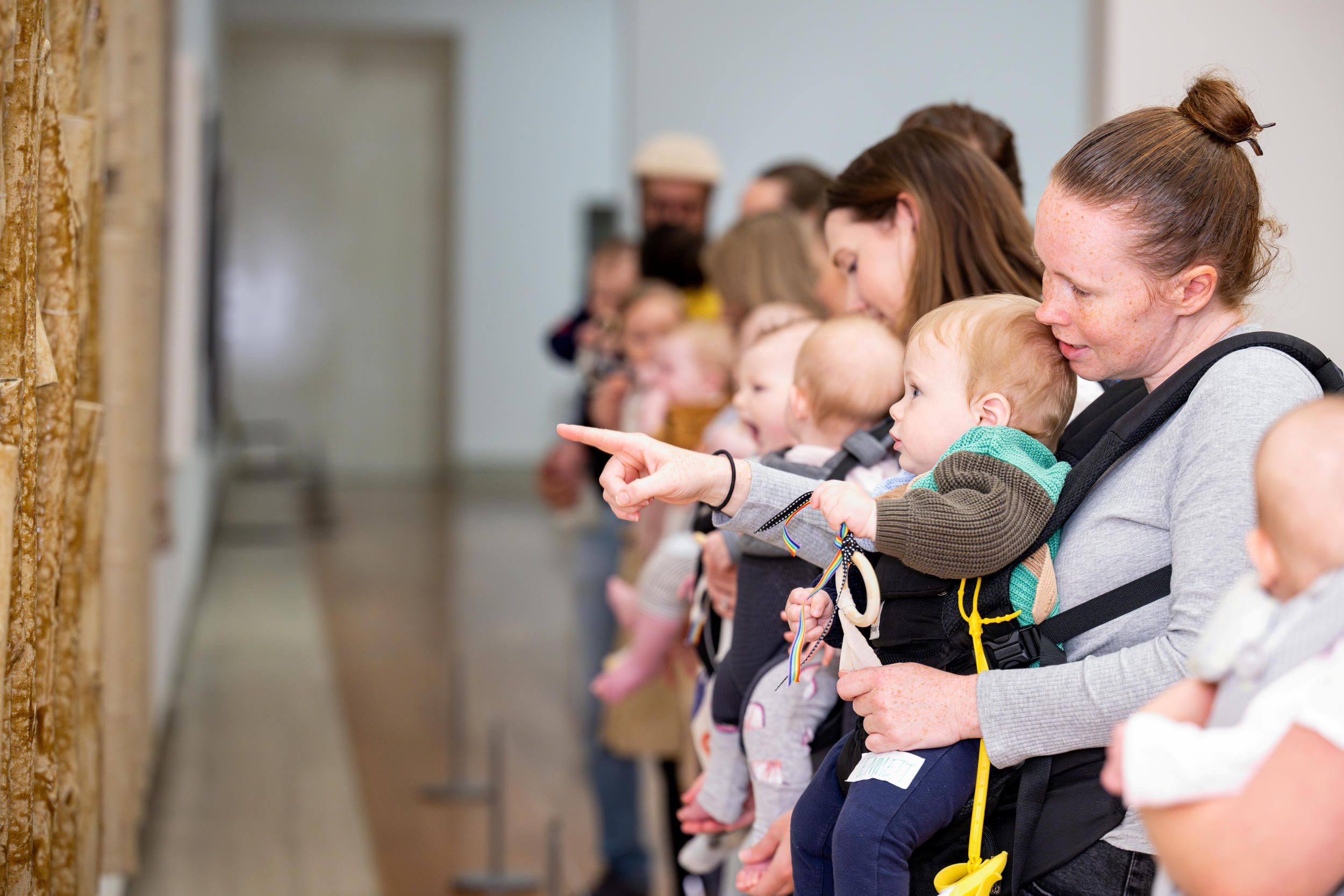 Participants at an Art Starters program, 2024 / Photograph: C Callistemon © QAGOMA