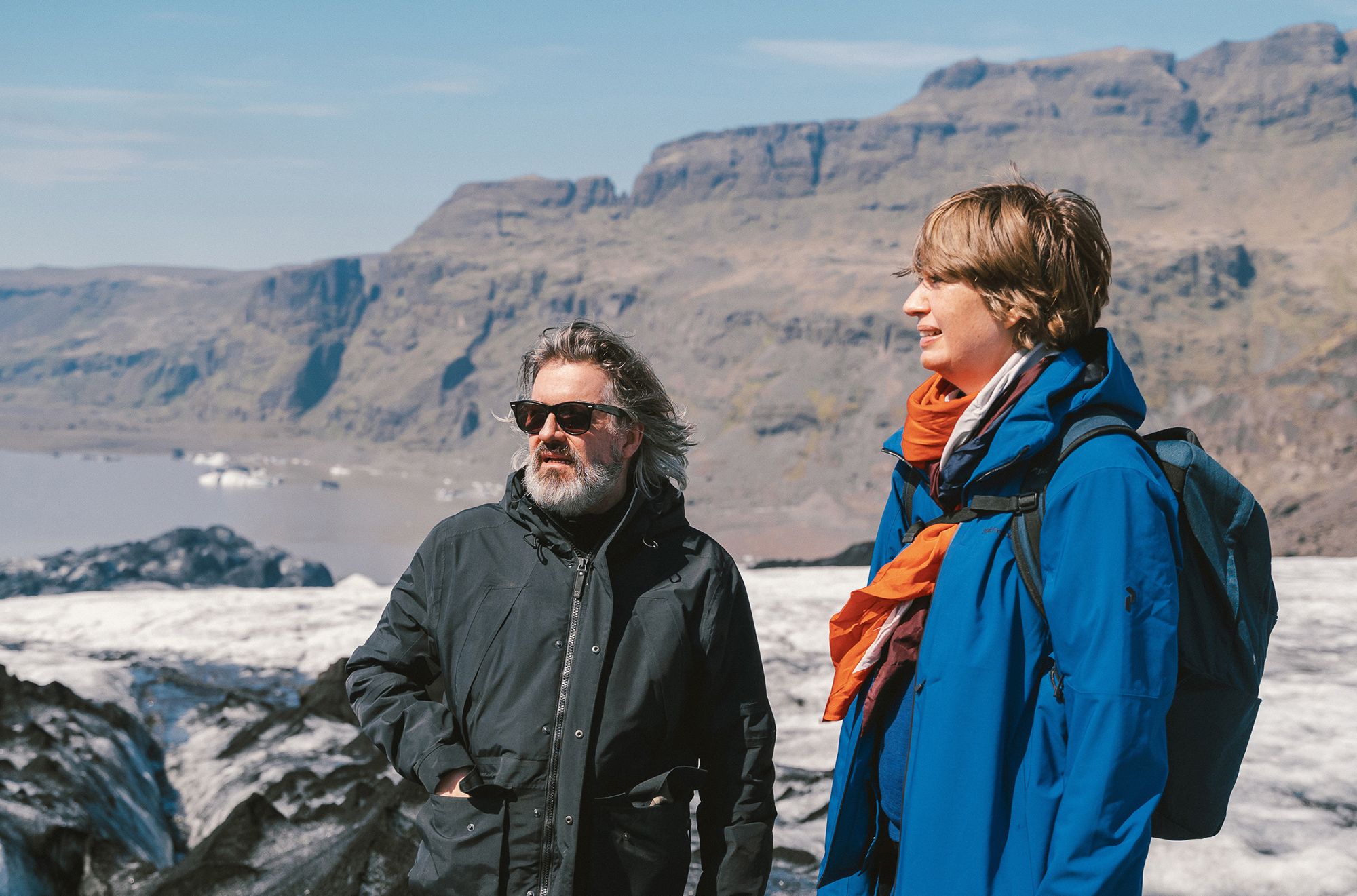 Olafur Eliasson and Anna Engberg-Pedersen, Iceland 2024 / Photograph & ©: Yanina Isla