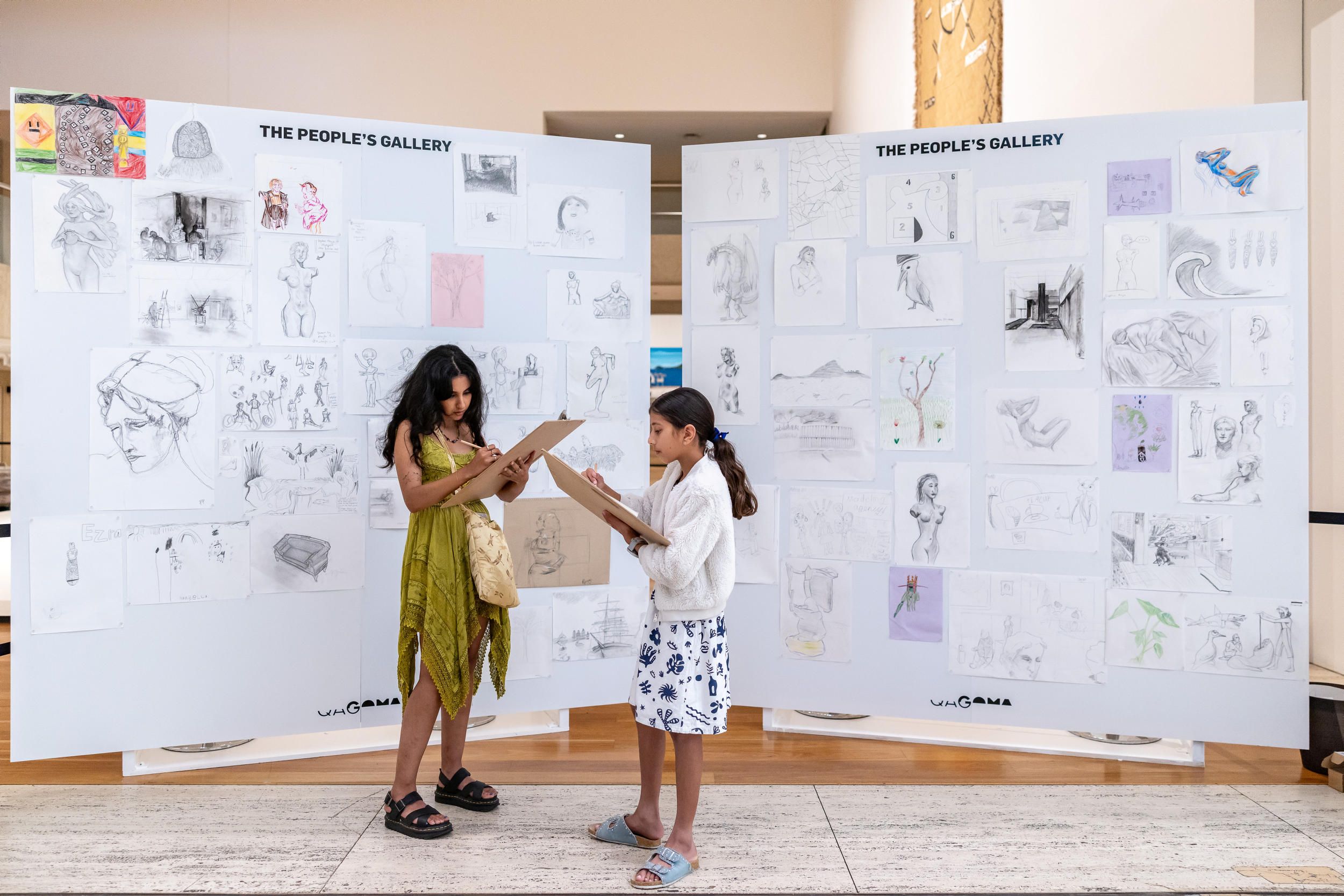 Drawing Festival / May 2025 / Queensland Art Gallery, Brisbane / Photography: K Bennett, QAGOMA / Courtesy: QAGOMA