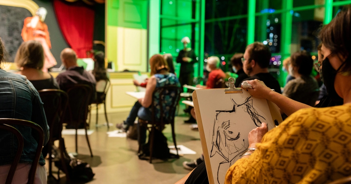 Virtual: Draw Along – Drawing Distracted – Queensland Art Gallery ...