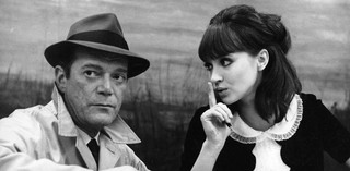 Production still from Alphaville 1965 / Director: Jean Luc-Godard / Image courtesy: StudioCanal Australia