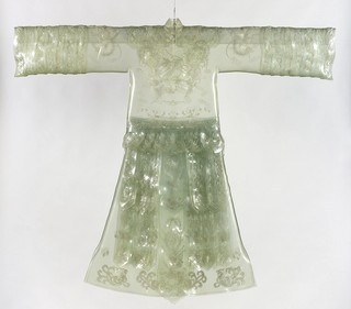Wang Jin, China b.1962 / Robe 1999 / Polyvinyl chloride and fishing line / 183 x 205.5 x 16.5cm / Gift of an anonymous donor through the QAG Foundation 2011. Donated through the Australian Government’s Cultural Gifts Program / Collection: Queensland Art Gallery | Gallery of Modern Art / © Wang Jin