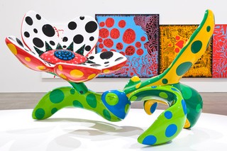 Yayoi Kusama / Flowers That Bloom at Midnight 2011 / Installation in ‘Yayoi Kusama: Look Now, See Forever’, Gallery of Modern Art, Brisbane / Purchased 2012 with funds from the Josephine Ulrick and Win Schubert Diversity Foundation / Collection: Queensland Art Gallery | Gallery of Modern Art / © Yayoi Kusama, Yayoi Kusama Studio Inc.