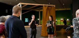 Auslan interpreted tour at GOMA / Photograph: L Walker © QAGOMA