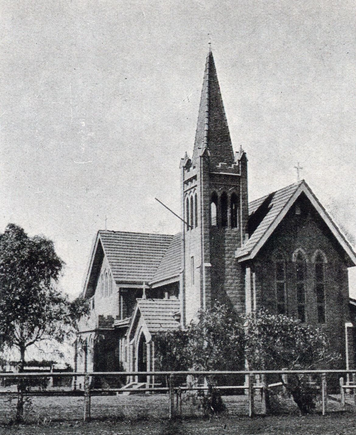 St Andrews Anglican Church 1919 illustrated in The Queenslander Pictorial, supplement to The Queenslander 11 October 1919 / 99183906399202061 / Image courtesy: John Oxley Library, State Library of Queensland, Brisbane