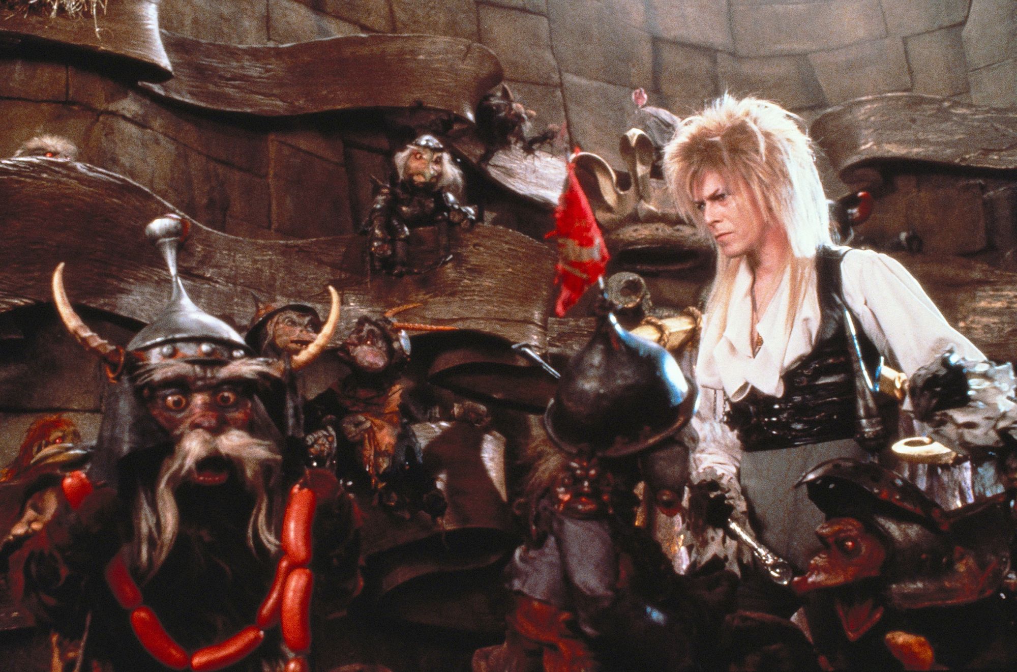 Production still from Labyrinth 1986 / Director: Jim Henson / ™ & © The Jim Henson Company / Labyrinth Enterprises. All Rights Reserved / Image courtesy: The Jim Henson Company