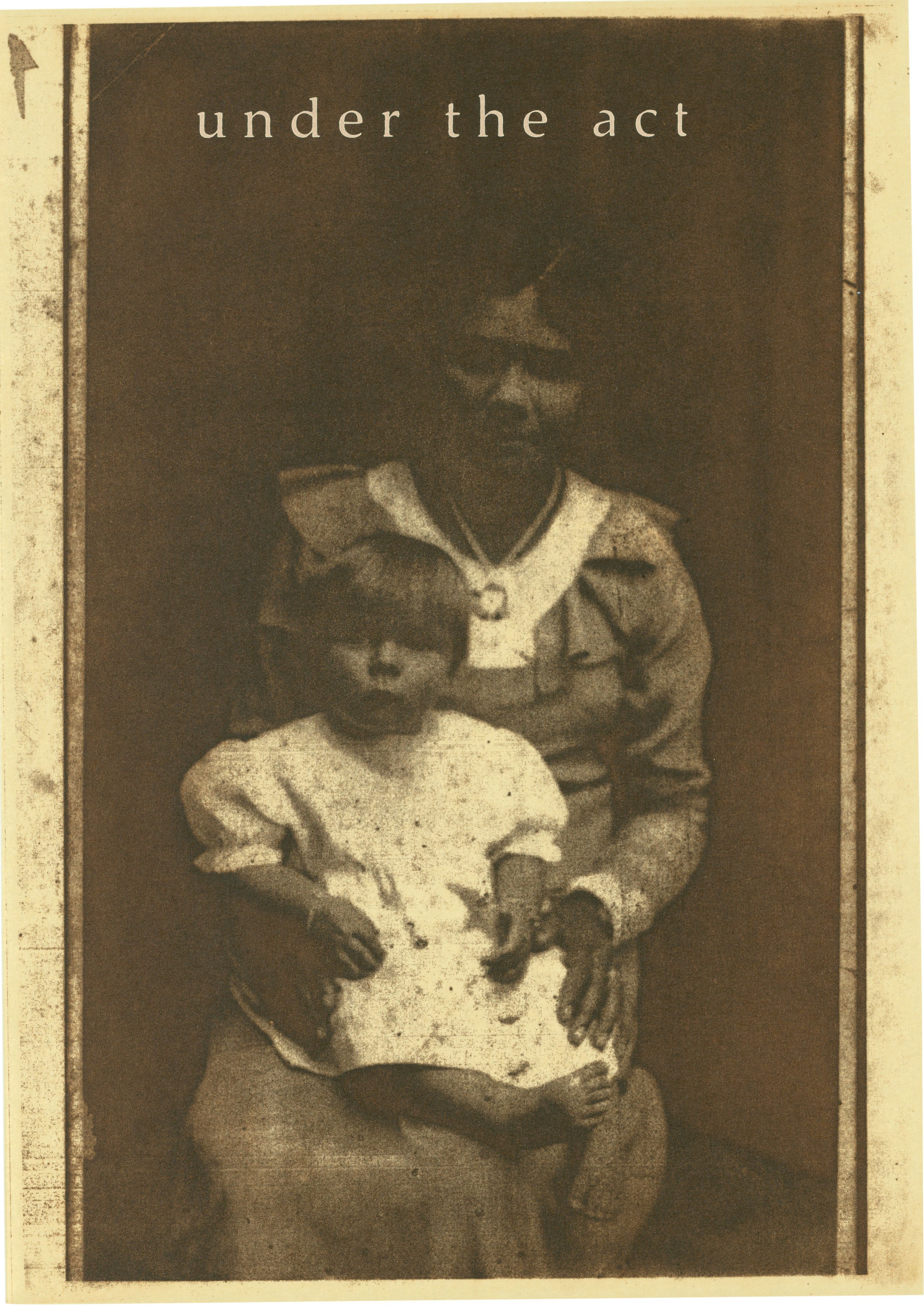 Judy Watson / Waanyi people / Australia b.1959 / under the act 2007 / Book with 20 etchings with chine collé on Hahnemühle paper / 20 sheets: 42 x 30.5cm (each); 43 x 32 x 2.5cm (folio) / Gift of the artist through the Queensland Art Gallery | Gallery of Modern Art Foundation 2021. Donated through the Australian Government's Cultural Gifts Program / Collection: Queensland Art Gallery | Gallery of Modern Art