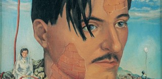 James Gleeson, Australia 1915–2008 / Structural emblems of a friend (self portrait) 1941 / Oil on canvas board / 46 x 35.6cm / Purchased 1984 with the assistance of the John Darnell Bequest / Collection: Queensland Art Gallery | Gallery of Modern Art / © QAGOMA