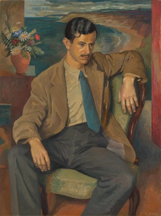 Douglas Dundas, Australia 1900‑81 / David Strachan c.1945 / Oil on canvas / 122.1 x 91.3cm / Purchased 1946 / Collection: Queensland Art Gallery | Gallery of Modern Art / © QAGOMA