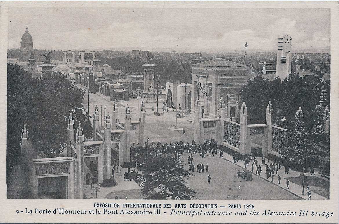 The Exposition Internationale des Arts Décoratifs et Industriels Modernes, Paris, 1925