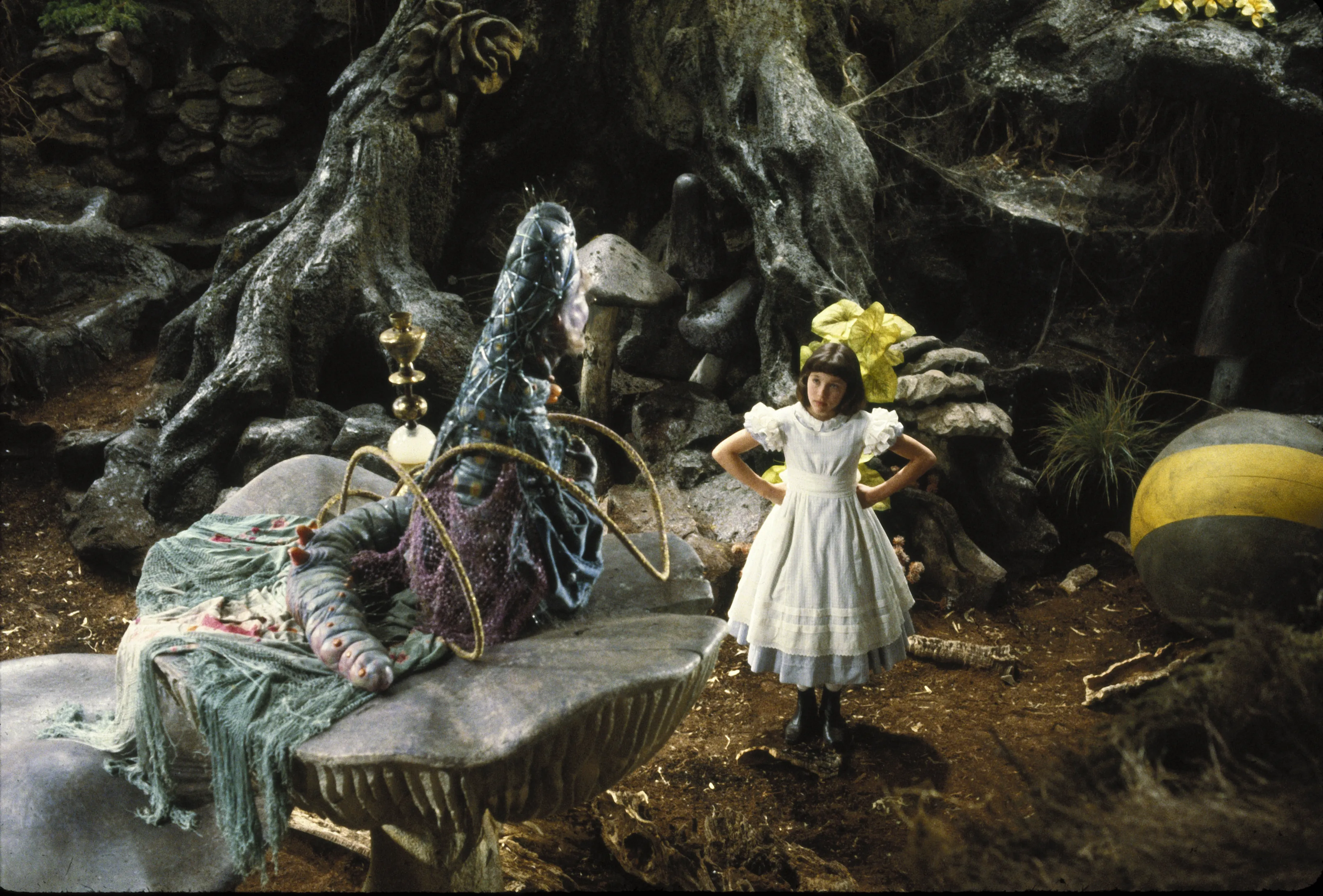 Production still from Dreamchild 1985 / Director: Gavin Millar / Image courtesy: Park Circus