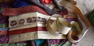 Image: Elizabeth Watsi Saman, preparing Tsinsu, Women’s Wealth workshop, Nazareth Rehabilitation Centre 2017, Chabai, Autonomous Region of Bougainville / Photograph: Ruth McDougall. Women’s Wealth is supported by the Australian Government through the Australian Cultural Diplomacy Grants Program of the Department of Foreign Affairs and Trade