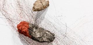 Image: Robert Andrew / Yawuru people / Australia WA/QLD b. 1964 / Tracing inscriptions 2020 (installation view, 'Overlapping Magisteria: The 2020 Macfarlane Commissions', Australia Centre for Contemporary Art, Melbourne) / Image courtesy: Robert Andrew and Milani Gallery, Brisbane / Photograph: Andrew Curtis