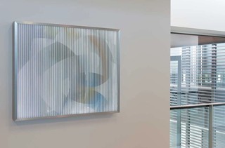Lincoln Austin, Australia b.1974 / Out of sight (installation view) 2013 / Light box: acrylic paint, aluminium and light-emitting diodes / 101 x 121 x 13cm / Purchased 2014. Queensland Art Gallery | Gallery of Modern Art Foundation / / Collection: Queensland Art Gallery | Gallery of Modern Art / © Lincoln Austin