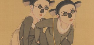 Wilson Shieh, Hong Kong/China b.1970 / Koala place (detail) 1999 / Chinese ink and watercolour on silk / 40 x 30cm / Purchased 1999. Queensland Art Gallery Foundation / Collection: Queensland Art Gallery | Gallery of Modern Art / © Wilson Shieh