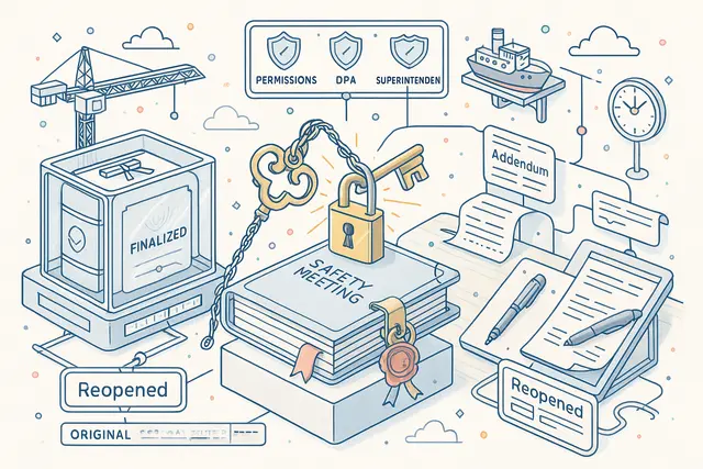 Meeting Reopen Capability