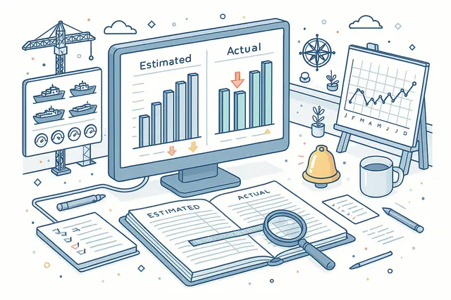 Actual vs. Estimated Tracking