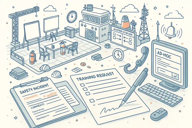 Ship-Initiated Ad-Hoc Training