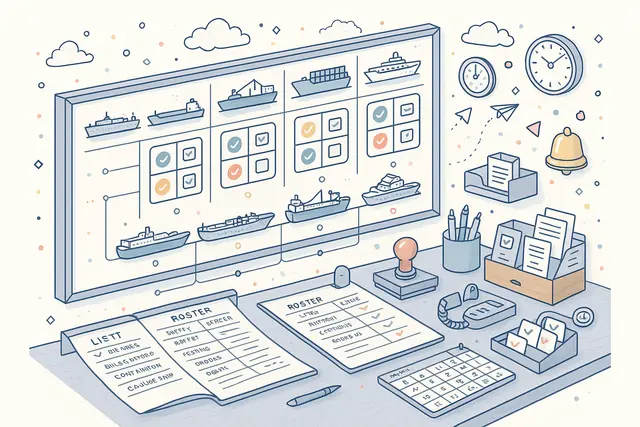 Ship-Based Scheduling & Assignment